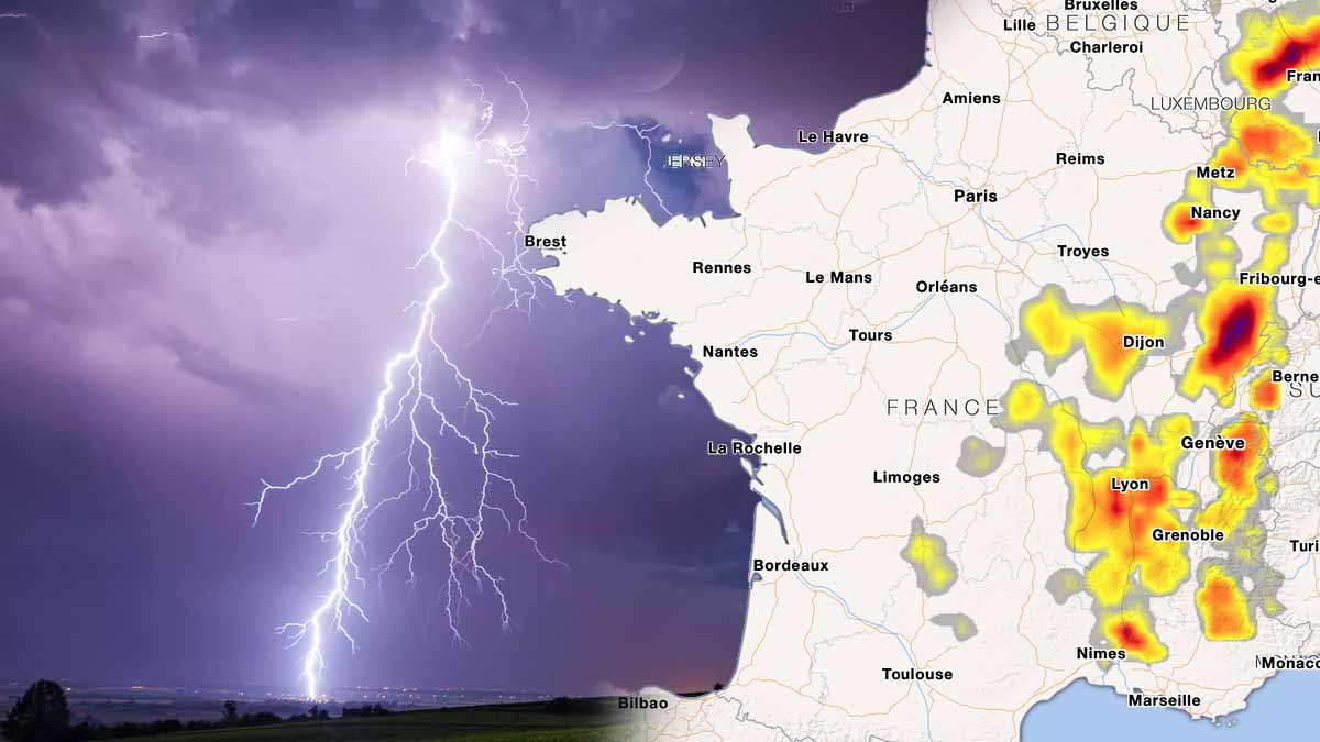 Canicule, orages voici les 2 régions françaises en alerte ce week-end