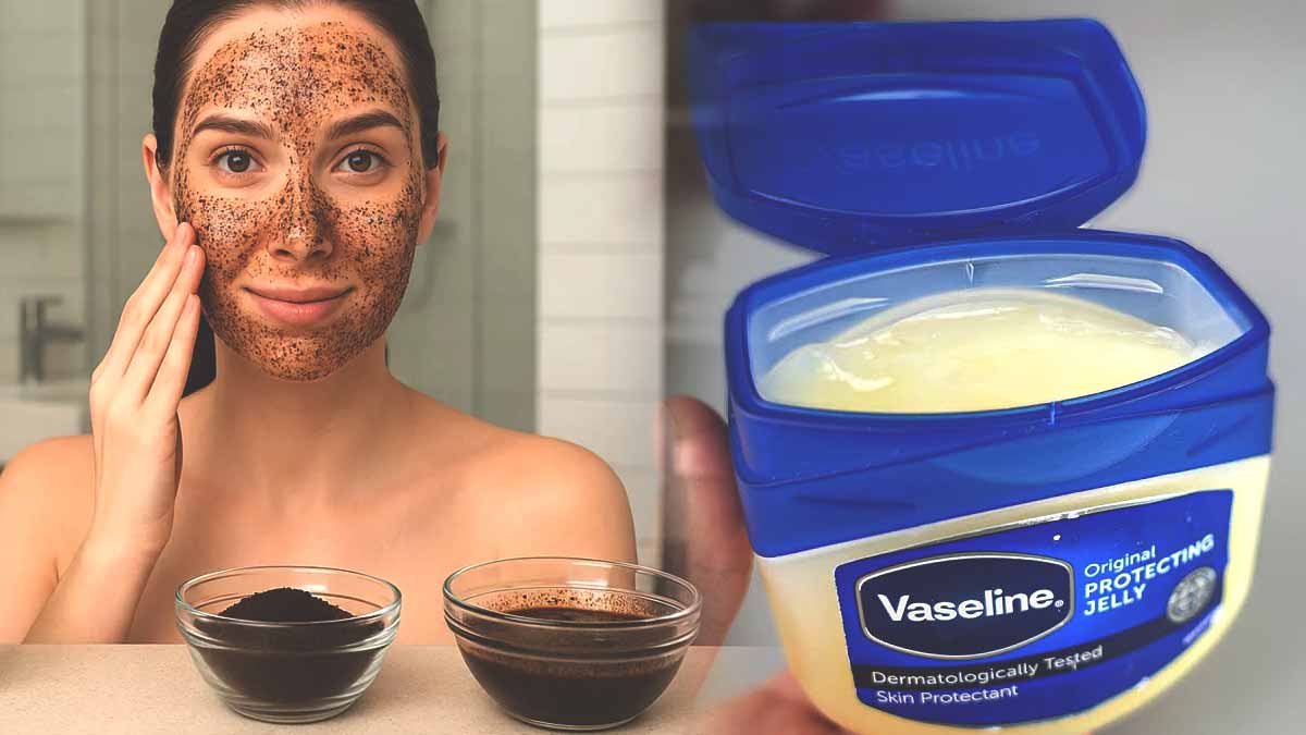 Cette astuce magique avec du café et de la vaseline va rendre votre visage plus éclatant