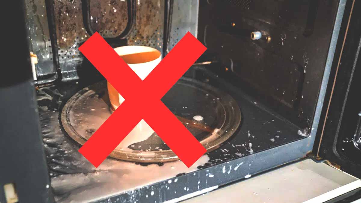 Ne mettez plus jamais du lait ou de l’eau au micro-ondes, cette erreur peut vous coûter très cher