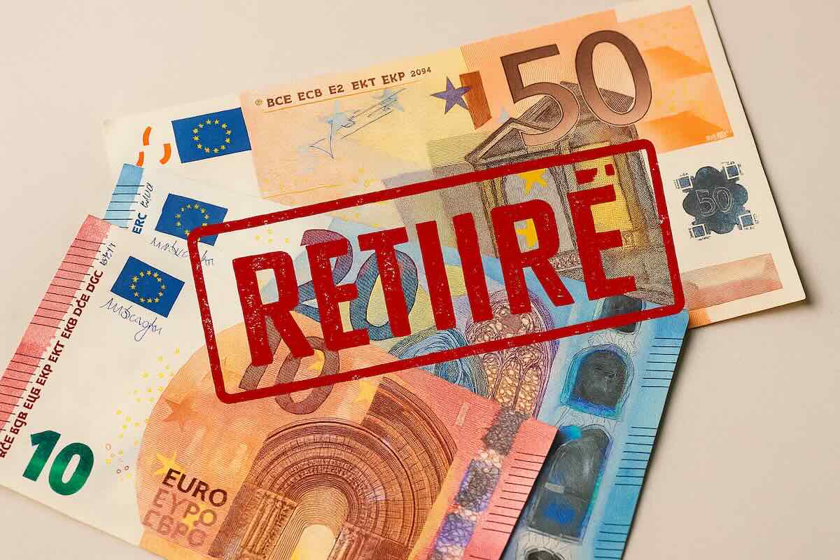 C’est terminé pour les anciens billets de banque